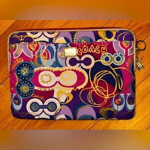 Coach Laptop Case